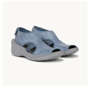 Size 8 - LifeStride Dream Denim Sandal - NWT RETAILS $109